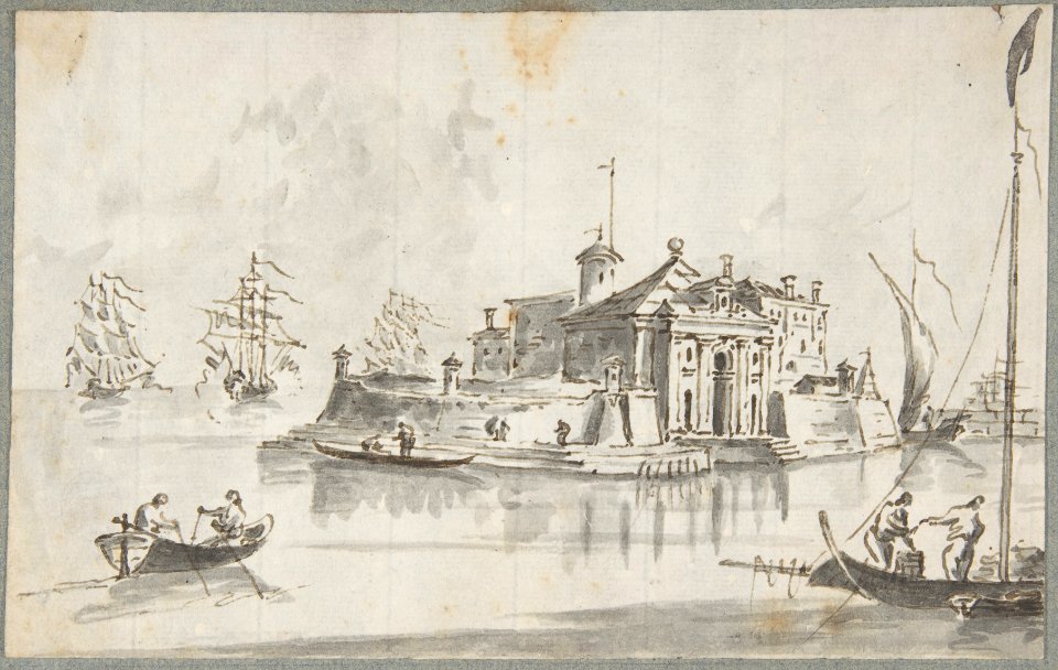 A Port near Venice- Chioggia (?) MET DP810098