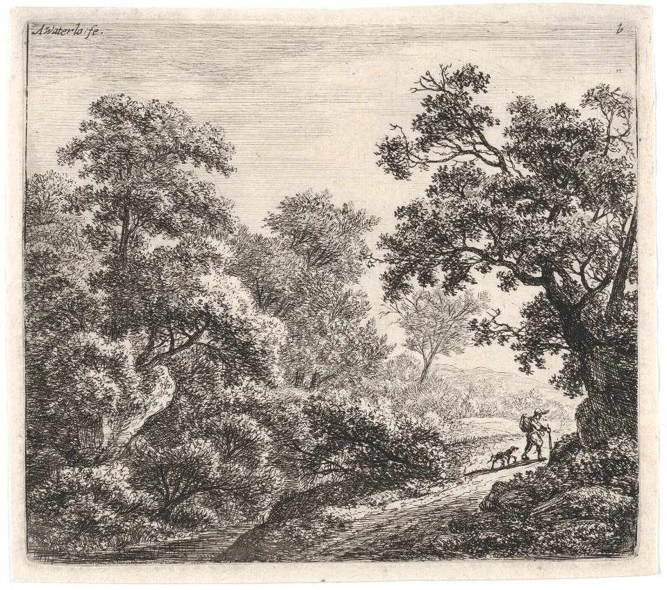 A Traveller and His Dog (Le Voyageur et son Chien) MET DP876294