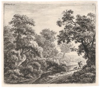 A Traveller and His Dog (Le Voyageur et son Chien) MET DP876294