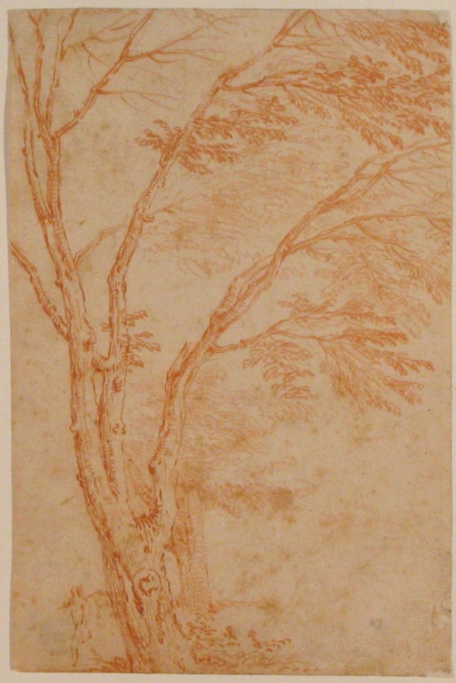 A tree and figure MET 87.12.166