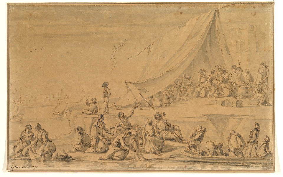 A Pirate's Camp MET DP820637