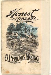 A Perilous Wooing, from the Honest Library series (N115) issued by Duke Sons & Co. to promote Honest Long Cut Tobacco MET DPB873481