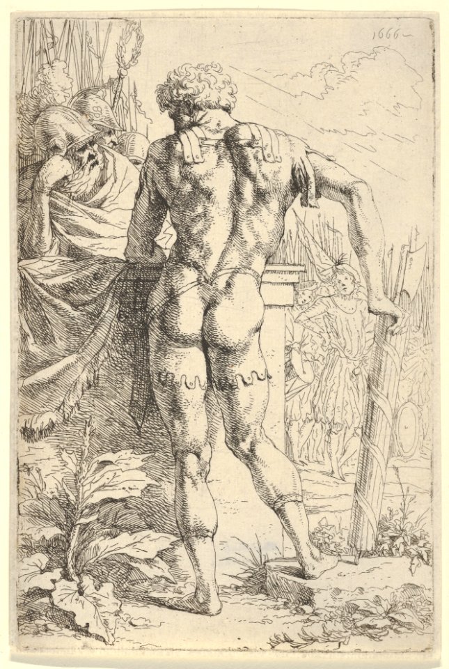 A Roman Warrior with Fasces MET DP835371