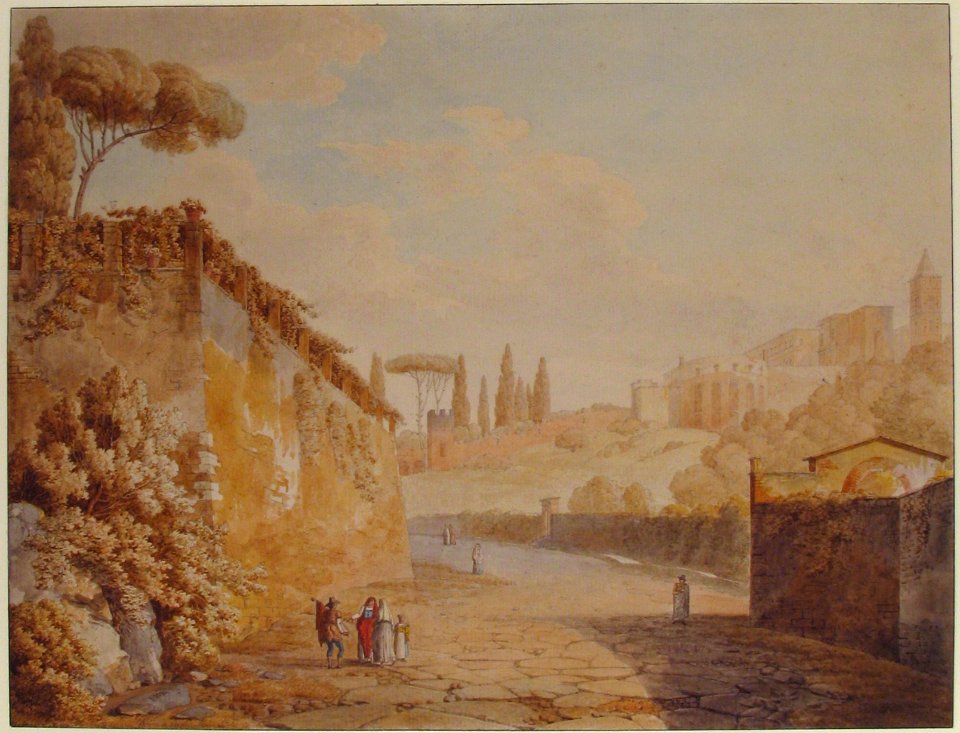 A Road below the Villa d'Este at Tivoli MET 1978.292.1