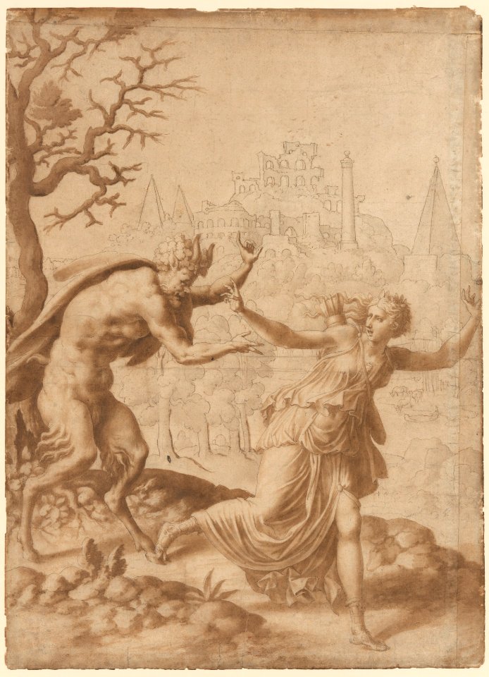 A Satyr Pursuing a Nymph MET DP247279
