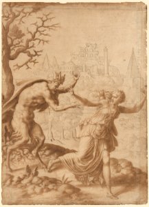 A Satyr Pursuing a Nymph MET DP247279