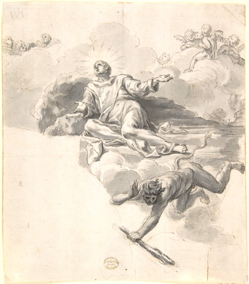 A Saint Triumphant Over the Devil MET DP803678