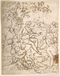 A Seated John the Baptist Preaching MET DP802704