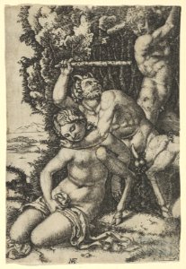 A satyr fighting for a nymph MET DP854369