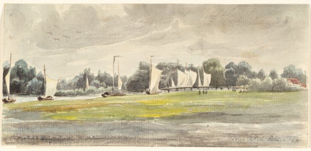 A Sailing Regatta near Berlin MET DP860667