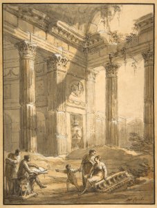 Artist Among Ruins MET DP812806