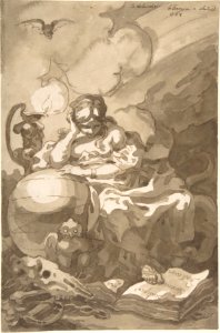 Allegorical Figure of Melancholy MET DP807088