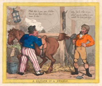 A Sailor in a Stable MET DP873810