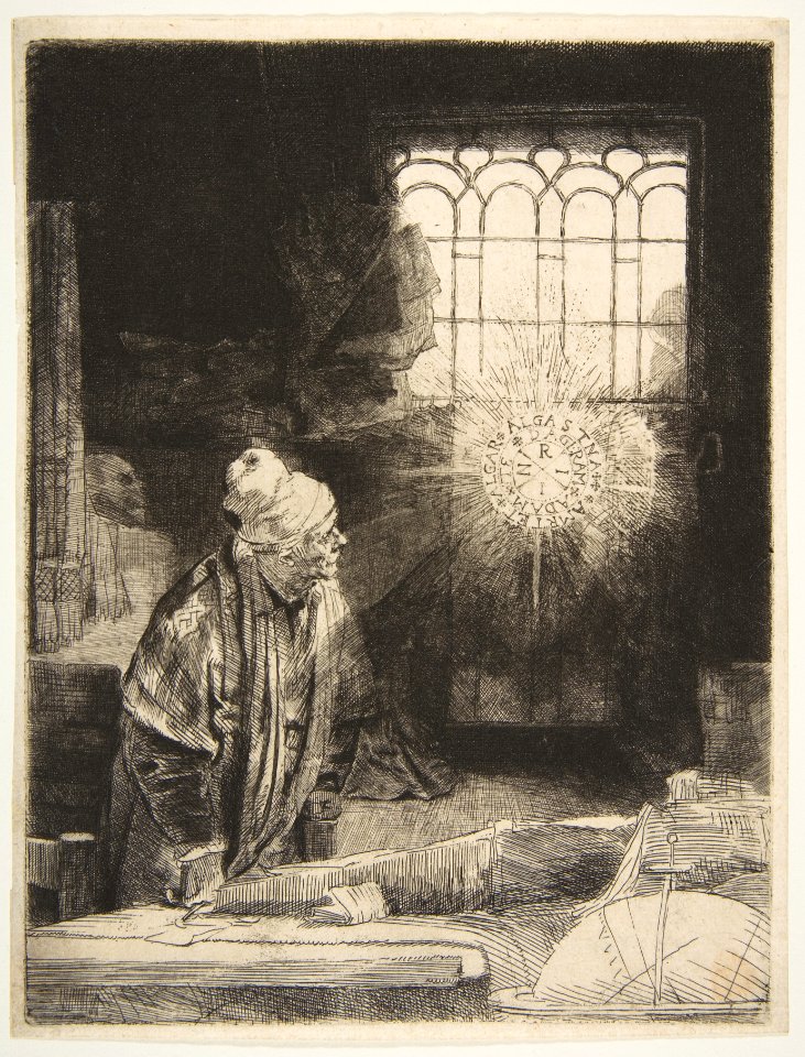 A Scholar in His Study ('Faust') MET DP814791