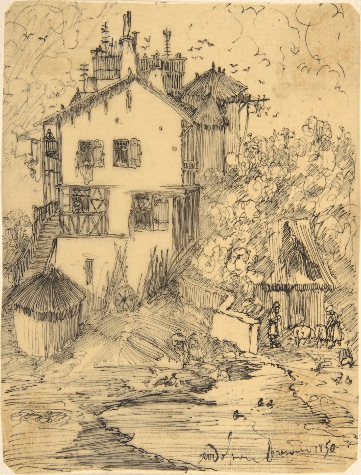 A Rustic Country House MET DP805530