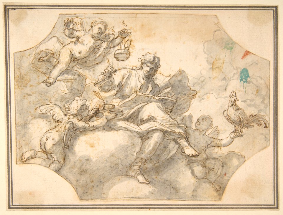 Allegorical Figure of Study MET DP811762