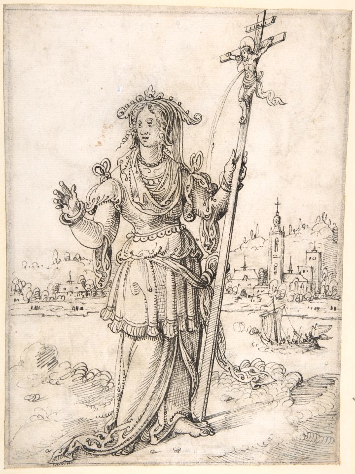 Allegorical Figure (Faith?) MET DP801395