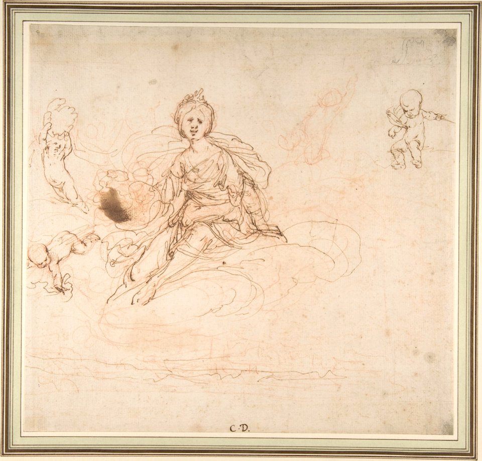 Allegorical Figure of Painting MET DP809313
