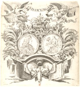 Allegorical Medal in Honor of Louis XIV MET DP211595