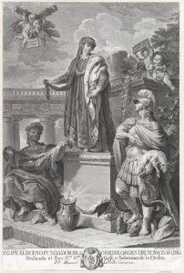 Allegorical portrait of Felipe el Bueno (Philip the Good Duke of Burgundy) founder of the Order of the Golden Fleece MET DP876091