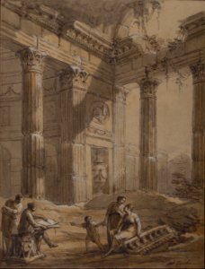 Artist Among Ruins MET 2008.148