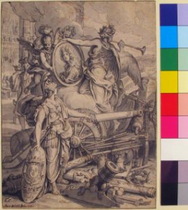 Allegorical Homage to the Duc du Maine, Grand Maître de l'Artillerie MET 64.193.2