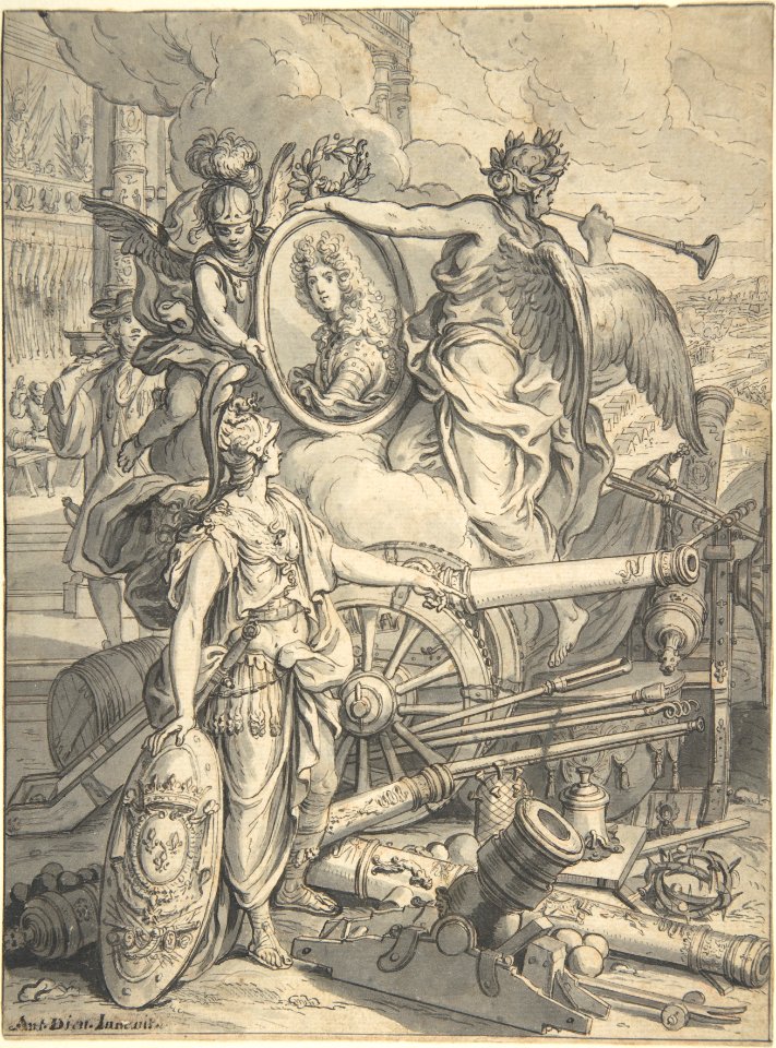 Allegorical Homage to the Duc du Maine, Grand Maître de l'Artillerie MET DP805951