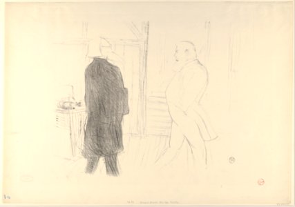 André Antoine and Fermin Gémier in "A Bankruptcy" MET DP835676