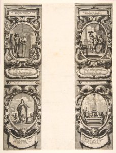 Almanach for 1639- Louis XIII and Anne of Austria entrusting the Kingdom and the Heir Apparent to the Virgin MET DP818045