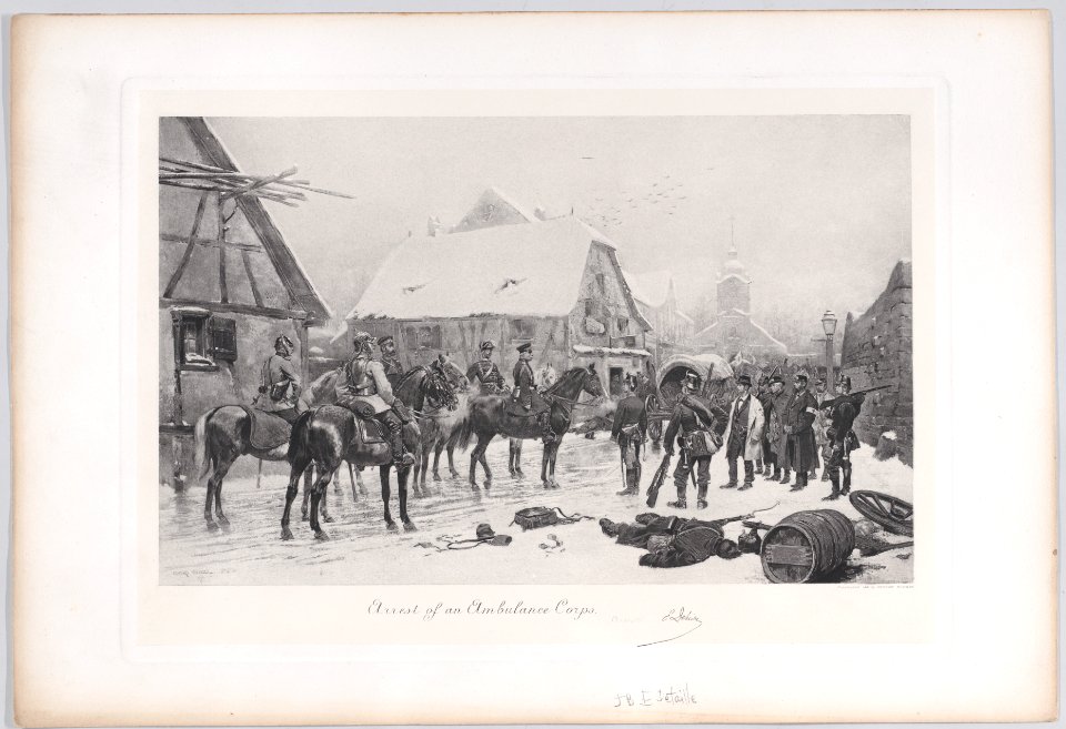 Arrest of an Ambulance Corps Met DP887970
