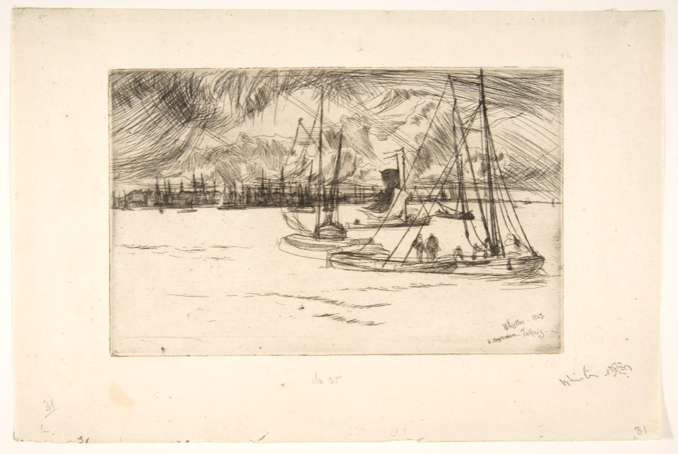 Amsterdam, from the Tolhuis MET DP813375