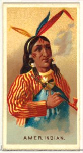 American Indian, from World's Smokers series (N33) for Allen & Ginter Cigarettes MET DP838634