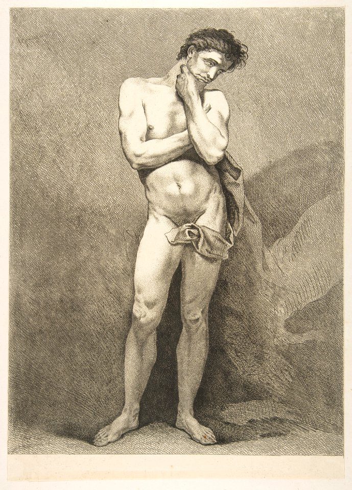 An "Académie"- Standing Man MET DP813993