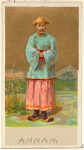 Annam, from the Natives in Costume series (N16), Teofani Issue, for Allen & Ginter Cigarettes Brands MET DP834863