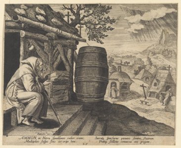 Ammon, from the series Solitudo Sive Vitae Patrum Eremicolarum MET DP211992