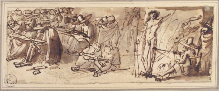 Artists Drawing and Painting in a Studio MET 65.131.6