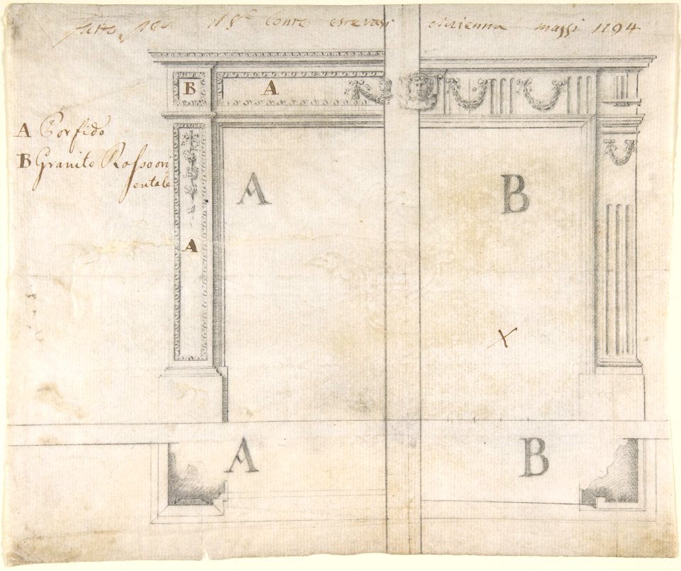Alternate Designs for a Chimneypiece MET DP803645