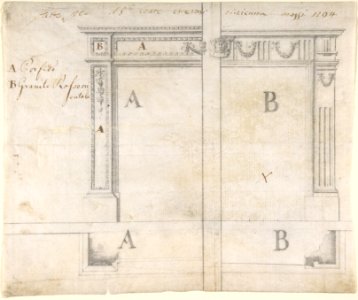 Alternate Designs for a Chimneypiece MET DP803645