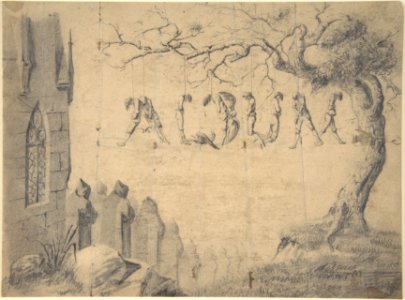 Album Title Page- Hanging Scene MET DP809113
