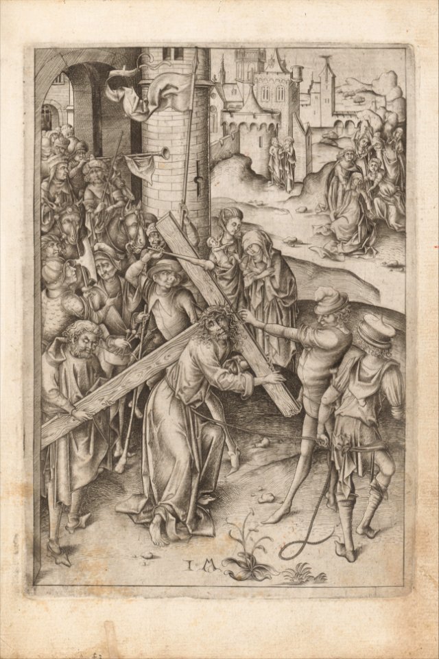 Album with Twelve Engravings of The Passion, a Woodcut of Christ as the Man of Sorrows, and a Metalcut of St. Jerome in Penitence MET DP167210