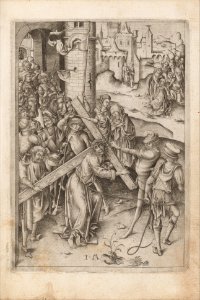 Album with Twelve Engravings of The Passion, a Woodcut of Christ as the Man of Sorrows, and a Metalcut of St. Jerome in Penitence MET DP167210