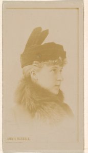 Annie Russell, from the Actresses series (N245) issued by Kinney Brothers to promote Sweet Caporal Cigarettes MET DP859479