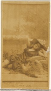 Amy Lee, from the Actors and Actresses series (N45, Type 8) for Virginia Brights Cigarettes MET DP831558