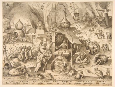 Avarice (Avaritia), from the series The Seven Deadly Sins MET DP818268