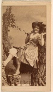 Amy Lee, from the Actresses series (N245) issued by Kinney Brothers to promote Sweet Caporal Cigarettes MET DP858958