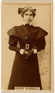 Annie Russell, from the Actresses series (N245) issued by Kinney Brothers to promote Sweet Caporal Cigarettes MET DP859481