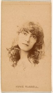Annie Russell, from the Actresses series (N245) issued by Kinney Brothers to promote Sweet Caporal Cigarettes MET DP859482