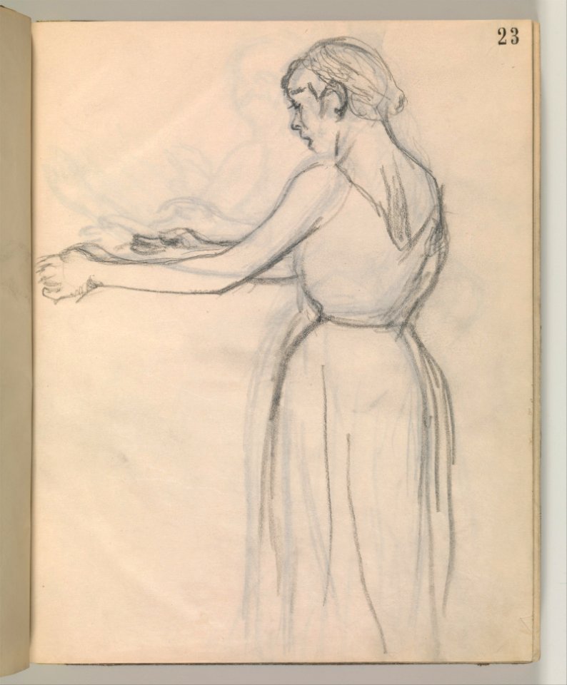 Album of Forty-five Figure Studies MET DP371813