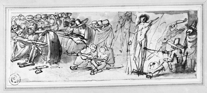 Artists Drawing and Painting in a Studio MET 182731