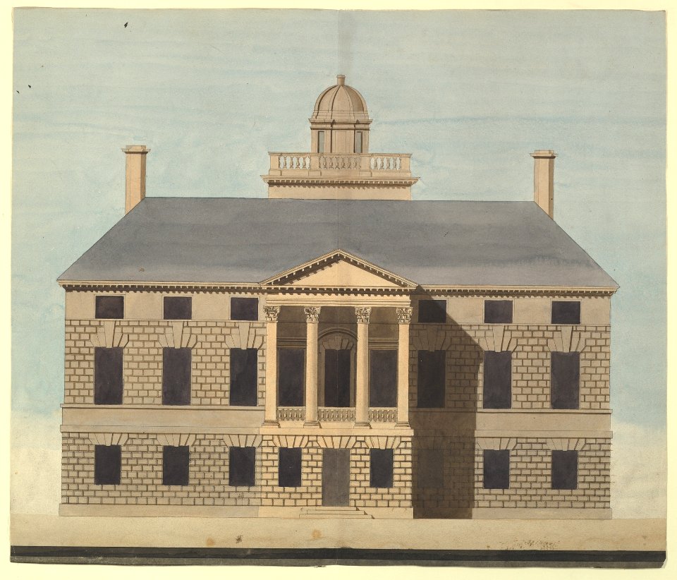 Album of Architectural Sketches and Drawings MET DP821073